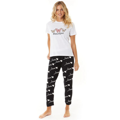 BUTTERFLY BEAUTIFUL PRINTED NIGHT SUIT