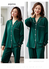 SILK NIGHT SUIT - GREEN