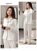 SILK NIGHT SUIT - WHITE